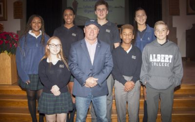 Discovering Two Poles and Three Coasts: Albert College presentation