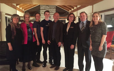 Geoff and SOI alumni present to IWCO