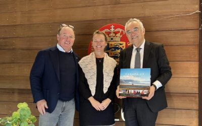 Meeting with Japanese Ambassador to Canada Kanji Yamanouchi and Hanne Fugl Eskjær, the Danish Ambassador to Canada